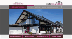 Desktop Screenshot of cerdo-fachwerkhaus.de